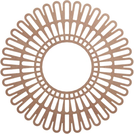 Ekena Millwork Cornelius Wood Fretwork Pierced Ceiling Medallion, Wood (Paint Grade), 40"OD x 14 7/8"ID x 3/8"T CMWP40X0375CRMF